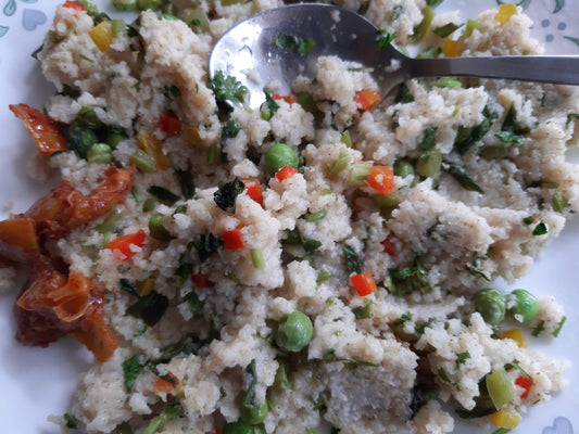 Rainbow Barnyard Millet Upma