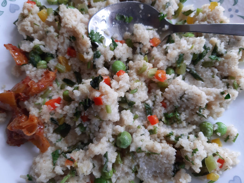 Rainbow Barnyard Millet Upma