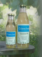 Coconut oil (Nariyal, नारियल) - cold pressed, unrefined, extra virgin - Gaon Fresh - 500ML